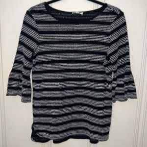 Max Studio Black and White Top, Size Small